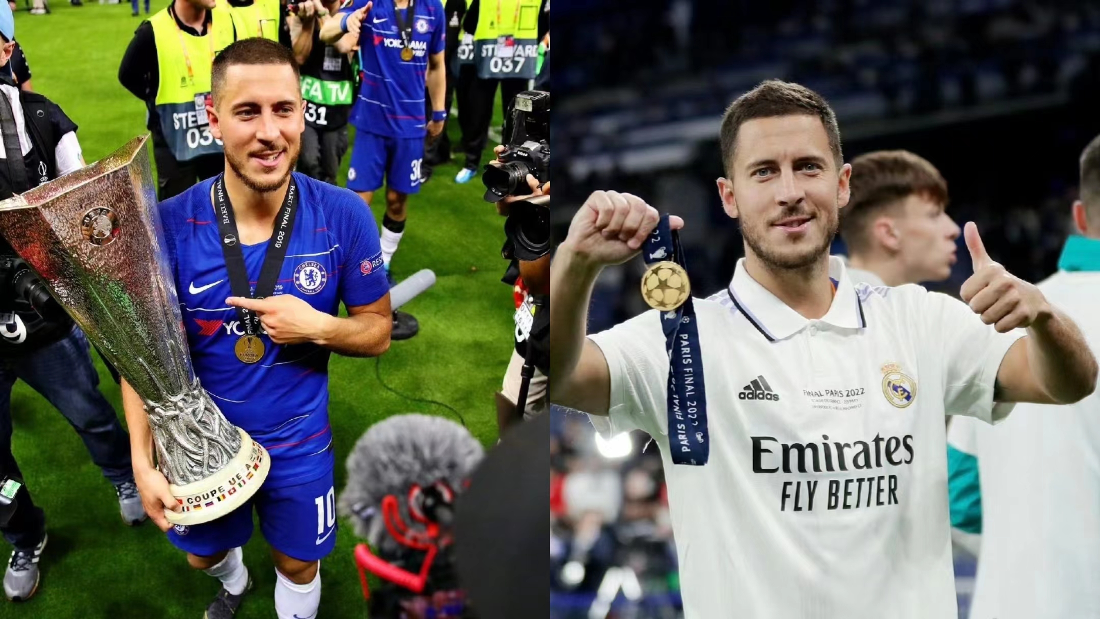 Hazard neemt afscheid van het groene veld en beëindigt zijn schitterende voetbalcarrière